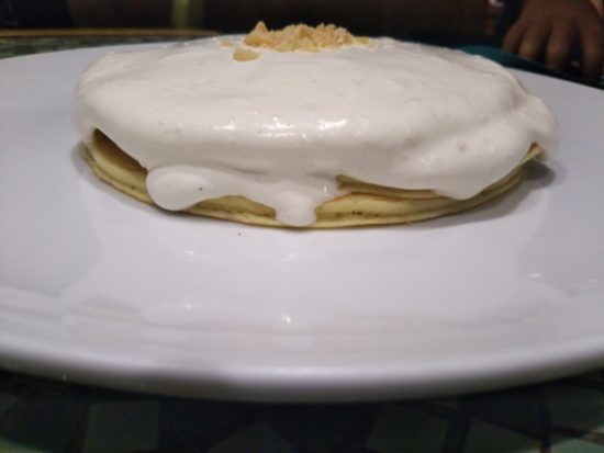 ホノルルコーヒーのパンケーキ