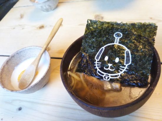 江戸村の鳥そば