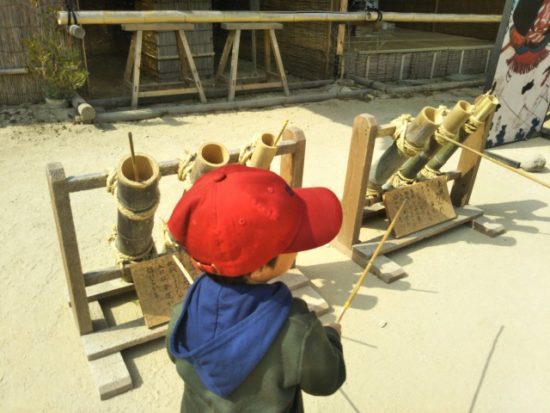 日光江戸村の子供たち