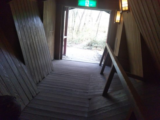 江戸村の非常口