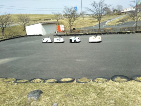 大笹牧場のバッテリーカー