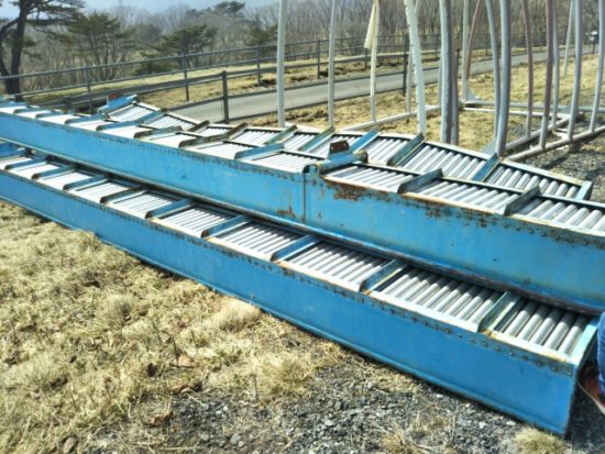 大笹牧場の滑り台