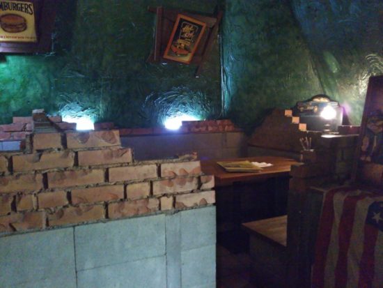 ゴールドラッシュの店内