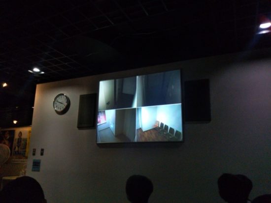 池袋防災館の煙体験