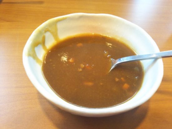 とんから亭のカレーかけ放題