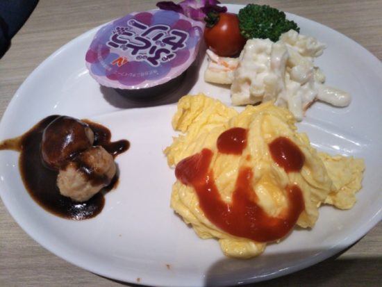 東京トンテキのキッズメニュー