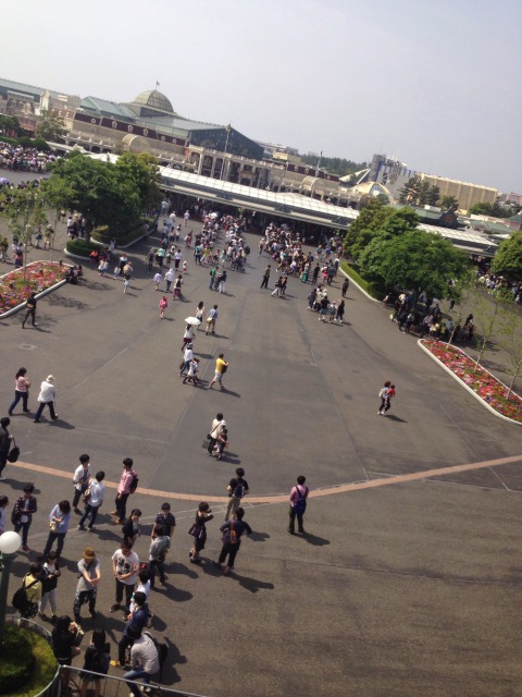 ディズニーの行列の画像