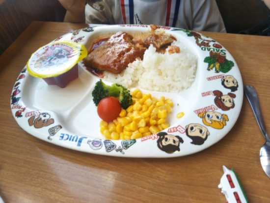 ビッグボーイのキッズプレート