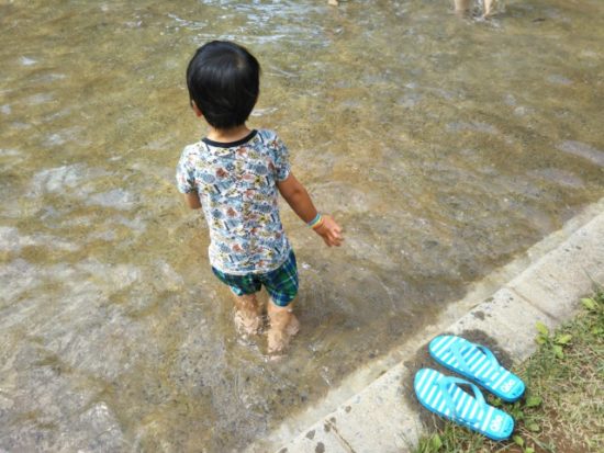 イバライドのバシャバシャ池