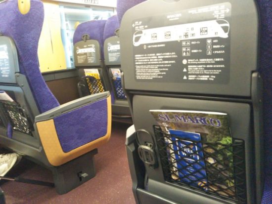 リバティの車内