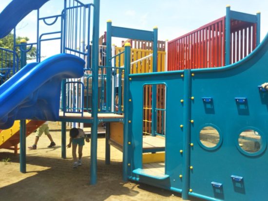 浦安市運動公園の遊具