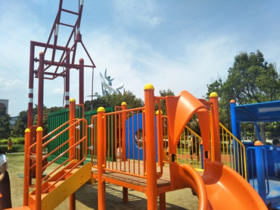 浦安市運動公園の遊具