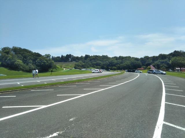 東京ドイツ村の道路