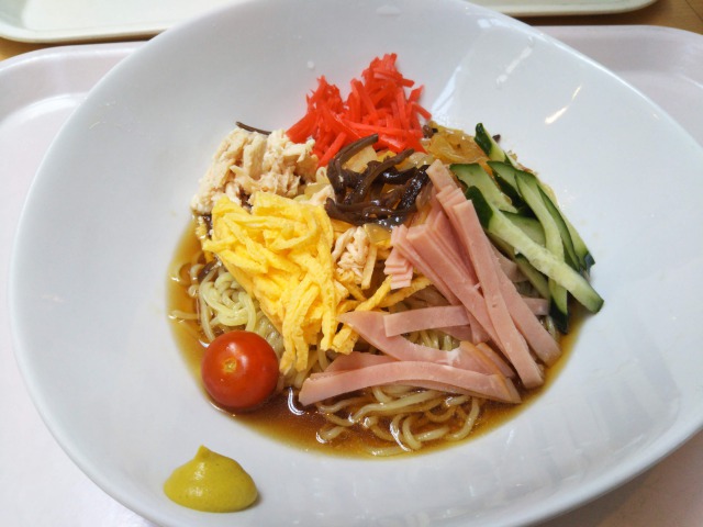 東京ドイツ村の冷やし中華