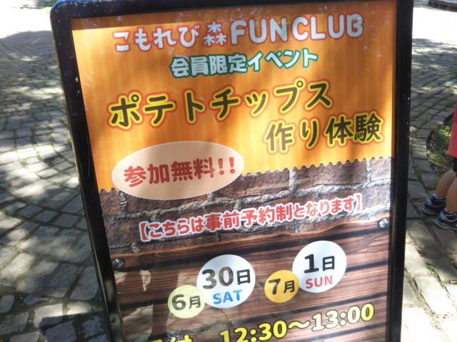 イバライドのポテトチップス作り