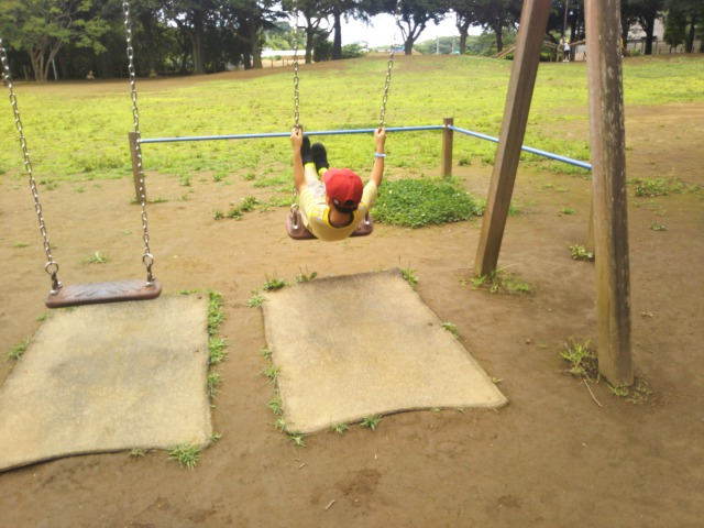 流山市総合運動公園の遊具