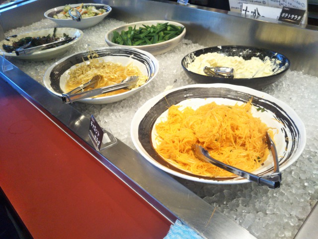 ステーキのあさくまのサラダバー