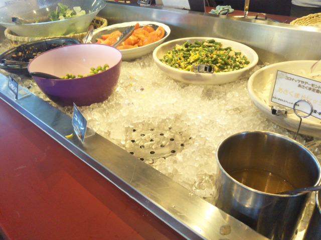 ステーキのあさくまのサラダバー