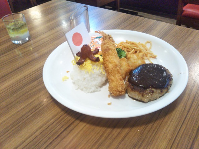 ステーキのあさくまのキッズハンバーグ