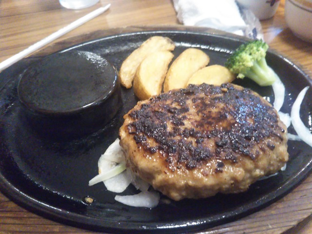 ステーキのあさくまのハンバーグ