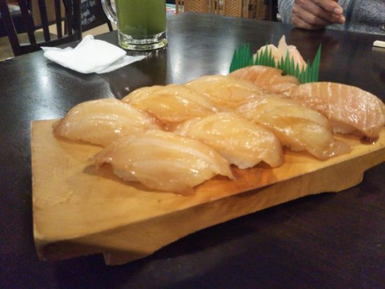 八丈島の島寿司