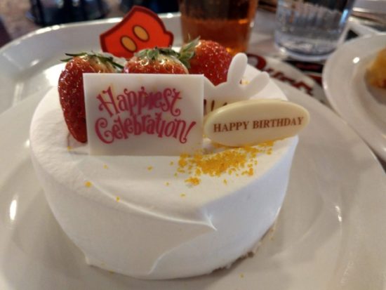 ディズニーのケーキ