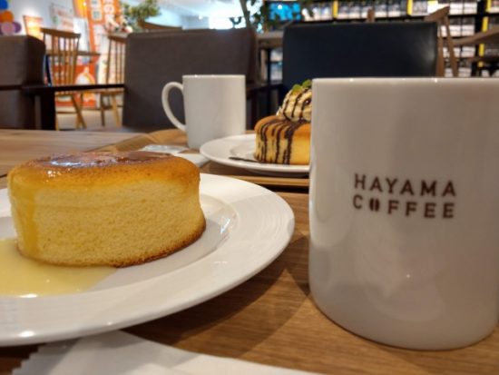 葉山珈琲のホットケーキ