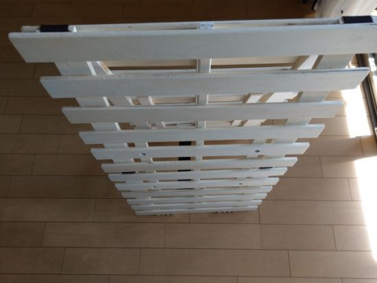 ニトリのすのこベッド