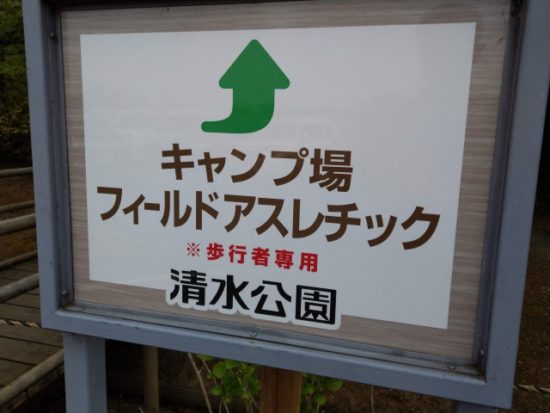 清水公園のアスレチック