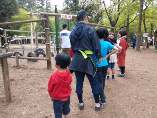 清水公園のアスレチック