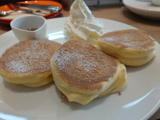 麹町珈琲のパンケーキ