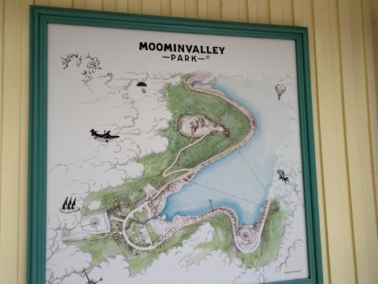 ムーミンバレーパークの地図