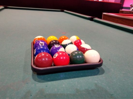 ビリヤードの画像