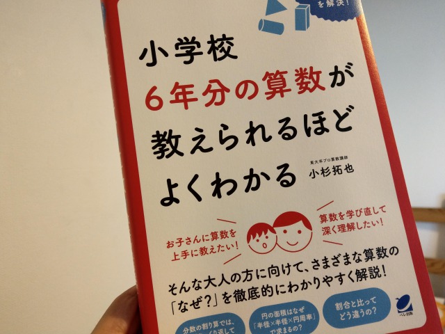 小学校6年分の算数が教えられるほどよくわかる