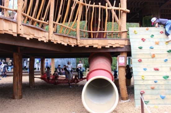 ムーミンバレーパークのヘムレンさんの遊園地
