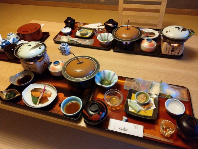 鬼怒川温泉の食事の画像