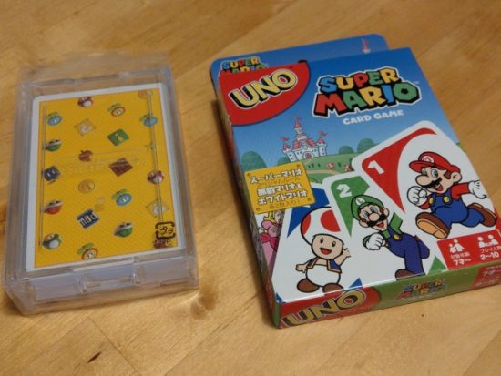マリオのトランプとウノ