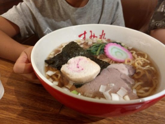 すみれの正油ラーメン