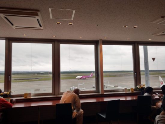 新千歳空港のラウンジ