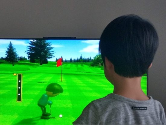 Wiiスポーツのゴルフ