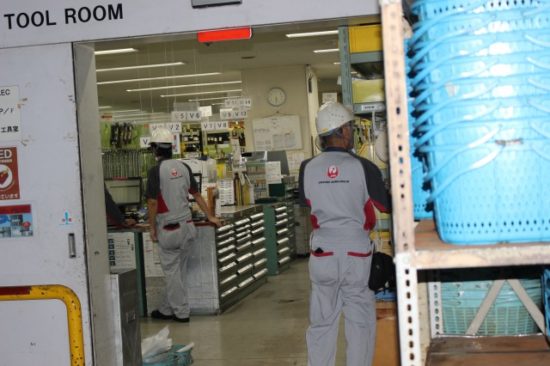 JALの工場見学