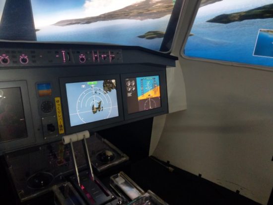 三菱みなとみらい技術館のシミュレーター