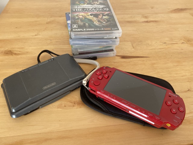 初代DSとPSPのゲーム機