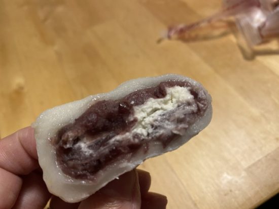 みかん大福と純生入り大福