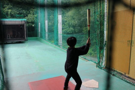 沖縄のバッティングセンター