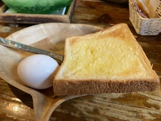 カフェOBのモーニング