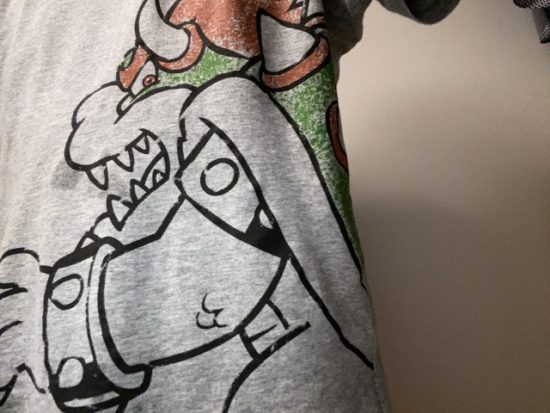 マリオクッパのTシャツ