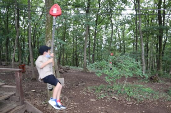 ウリンボ迷路ツインリンク子供たち