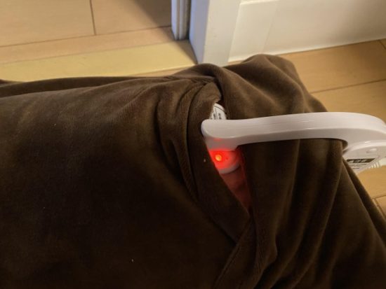 蓄電式の湯たんぽ