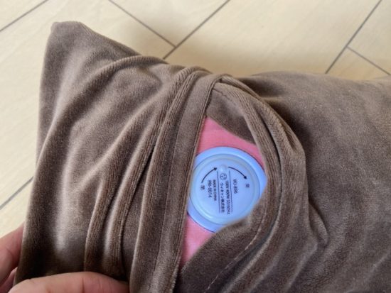 蓄電式の湯たんぽ